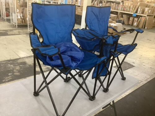 Folding Bag Chair, Set of 2  - Lot 613