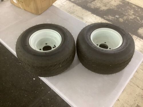 18x8.50-8 Golf Cart Tires, Set of 2  - Lot 623