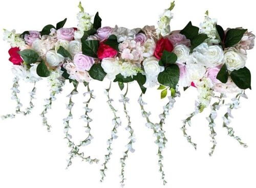 Artificial Wedding Arch Flowers Kit 3.28ft - Lot 636
