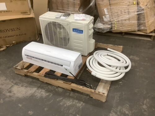 ROVSUN 11500 BTU Mini Split Air Conditioner & Heater, 17 SEER2 115V - Lot 15