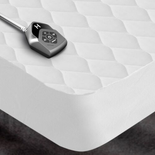 Biddeford Electric Heated Quilted Mattress Pad-twin warehouse stain - Lot 9wg