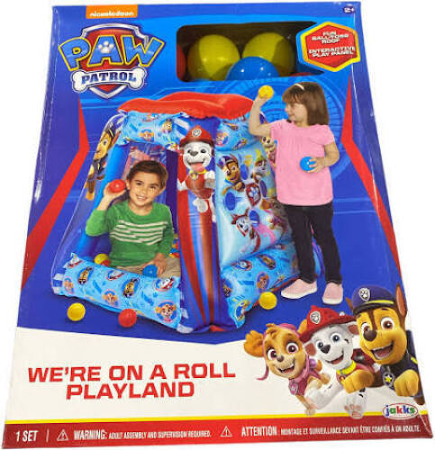 Paw Patrol Inflatable Kids Ball Pit Playland - Lot 11wg