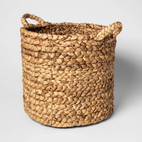 13.5" x 14.5" Woven Decorative Basket - Threshold™-missing one handle - Lot 55WG