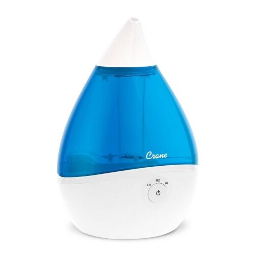 Crane Droplet Ultrasonic Cool Mist Humidifier - 0.5gal - Lot 68WG