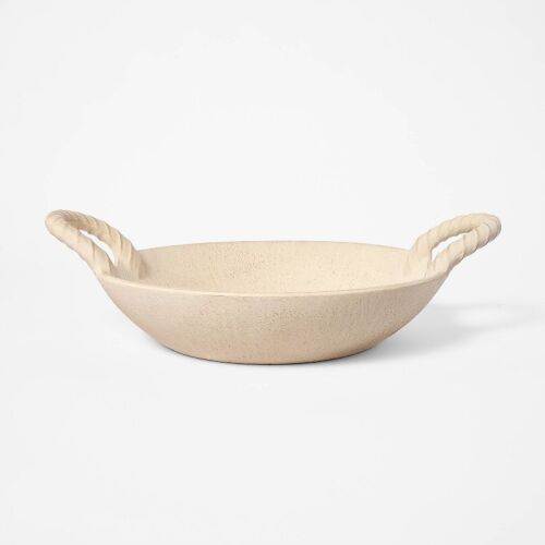 Antique Finish Ceramic Bowl - Threshold™-factory scuffing - Lot 110wg