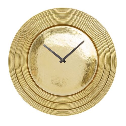 24" x 24" Round Aluminum Layered Rim Wall Clock- weld mark - Lot 122WG