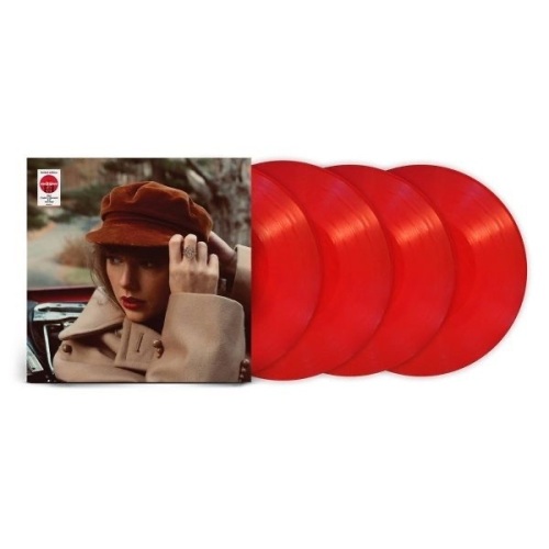 Taylor Swift-Red (Taylor's Version) (4LP) vinyl - Lot 512