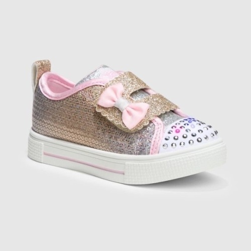 Size 10 S Sport by Skechers Toddler Girls Lexie Sneakers - Blue and Pink  - Lot 567