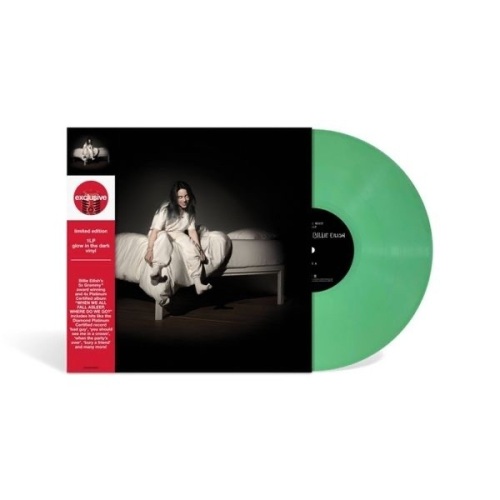 Billie Eilish- When We All Fall Asleep Where Do We Go? Glow in the Dark Vinyl - Lot 581