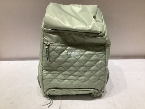 Igloo Marine 20" 9Qt Backpack Cooler Green - Lot 610