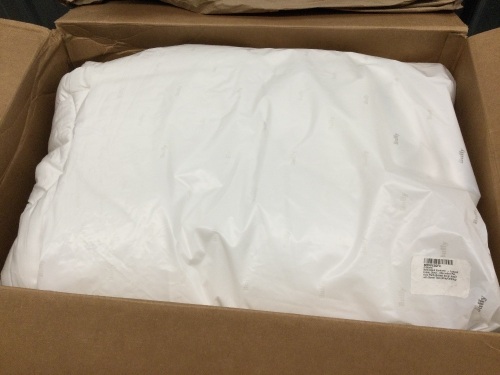 Buffy Cloud Comforter - Lyocell Fabric, Down - Alternative Fill, Extra Flufty Quilted Duvet Insert with Corner Tabs (King/Calking) - Lot 2764