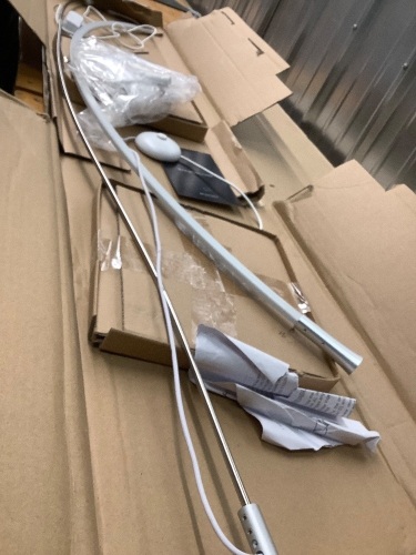 Brightech the Sparq Silver Lamp - Lot 2845