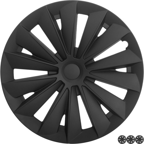 2025 Model Y Hubcaps Compatible with Tesla Model Y Accessories 2024 19 Inch 4 Pcs Wheel Covers Compatible with Tesla Y 2024 2023 2022 2021 - Lot 2847