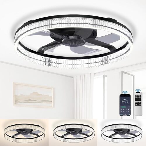 Ceiling Fans with Lights and Remote - Lot 2880