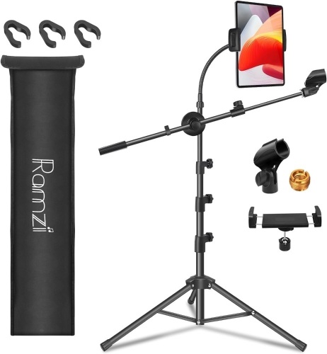 Ramzi Mic Stand,6 In 1 Microphone Stand - Lot 2906
