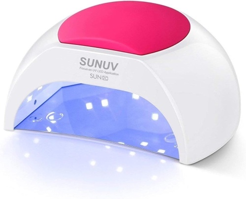 SUNUV SUN2C 48W UV Light for Nails, UV LED Nail Lamp - Lot 2909