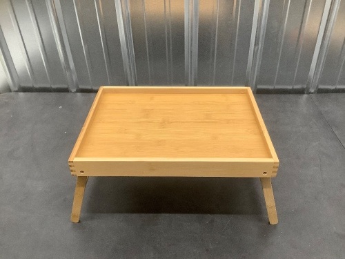 Bamboo Breakfast Tray - Lot 2961