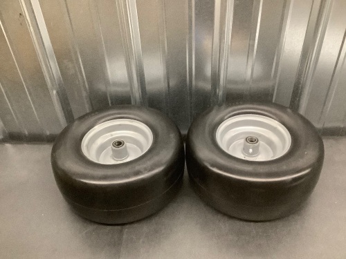 Flat Free 13x6.50-6 Tire and Wheel - Lot 2974