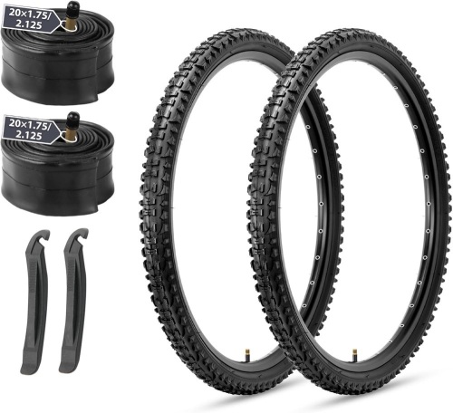 MOHEGIA Mountain Bike Tires Set: 2-Pack 20x2.125 - Lot 2999