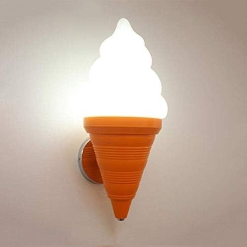Modern LED Wall Light Creative Ice Cream Cone - Lot 3032