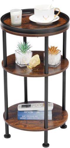Side Table, Small Round Side Table - Lot 3108