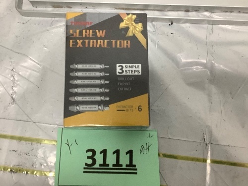 Thosaf Damaged Screw Extractor - Lot 3111