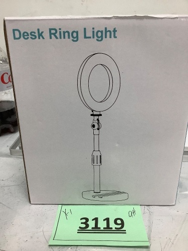 Desk Ring Light - Lot 3119