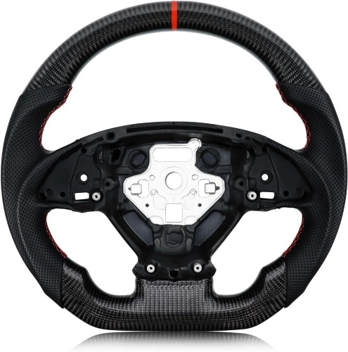 Real Carbon Fiber Steering Wheel For Chevrolet Corvette C7 2014-2019 - Lot 2899