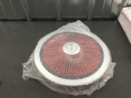 High Flow Replacement Air Cleaner - compatible with chevrolet gmc ford 14"x3" - Lot 2931