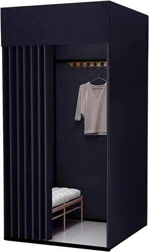 MORN Fitting Room, 43x43x78 inch Clothing Store Changing Room - Lot 2936