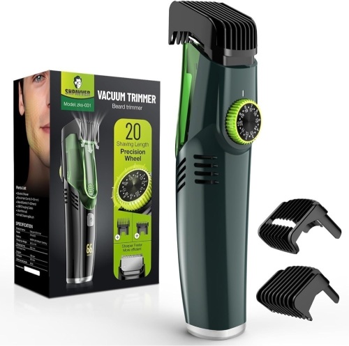 Vacuum Beard Trimmer for Men - Lot 3073