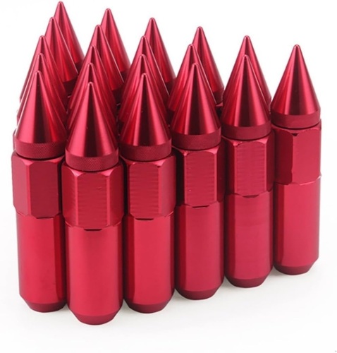 20PCS M12x1.5 Car Wheel Lug Nuts with Pointed Cap - Lot 3150