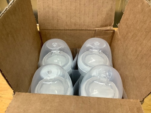 Dr. Brown's Natural Flow Anti-Colic Options+ Wide-Neck Baby Bottles 9 oz/270 mL,with Level 1 Slow Flow Nipple,4 Count,0m+ - Lot 3158