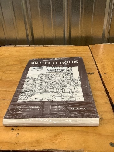 Soucolor 9" x 12" Sketch Book - Lot 3167