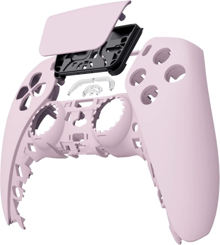 eXtremeRate Cherry Blossoms Pink Touchpad Front Top Shell - Lot 2744