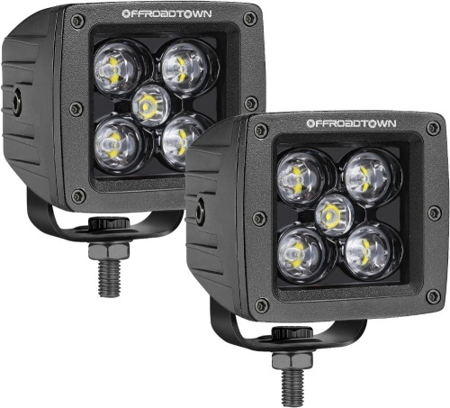 LED Cubes, OFFROADTOWN 2PCS 3 Inch 100W CREE LED Pods - Lot 2745