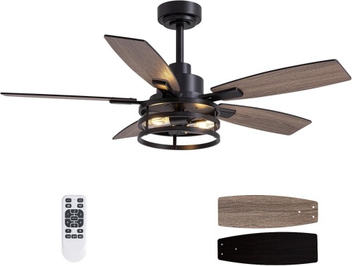 Ceiling Fan with Light - Lot 3076