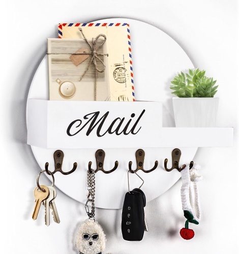 Key and Mail Holder for Wall - Lot 3436