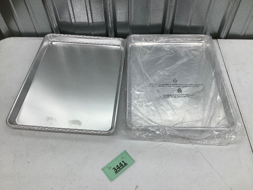 18x13in Aluminum baking sheets - Lot 3441