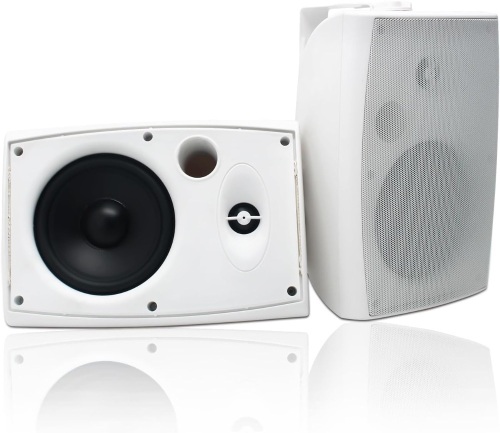 Herdio 6.5 Inches Indoor Outdoor Bluetooth Speakers Waterproof Wired 400 Watts with Powerful Bass - Lot 3445