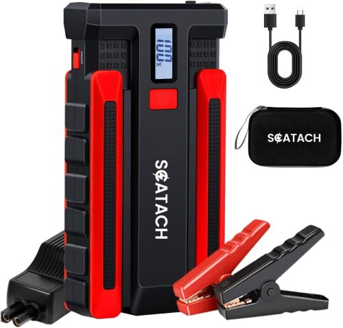 Scatach 002 4000A Car Battery Jump Starter,12V Jump Starter Battery Pack - Lot 3494