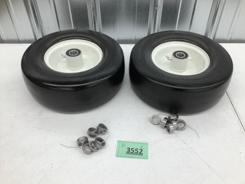 Flat-free wheels - Lot 3552