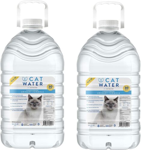 CATWATER by VETWATER | ph-Balanced and Mineral-Free Cat Water - Lot 3460