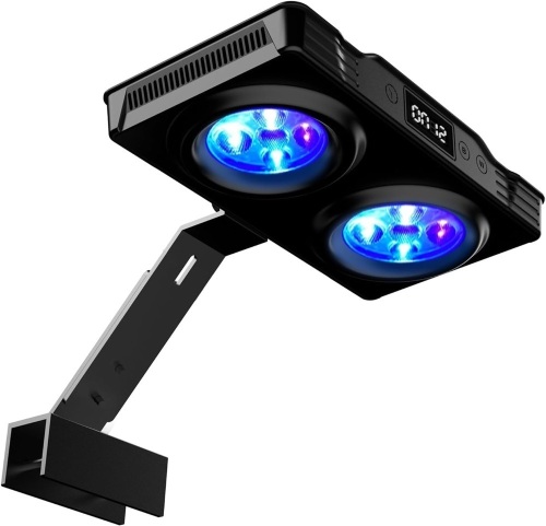 Aquarium Light - 35Watts Reef Light with Timer Sunrise and Sunset Touch Control Dimmable Saltwater Aquarium Light for Nano Tank (a035) - Lot 3262