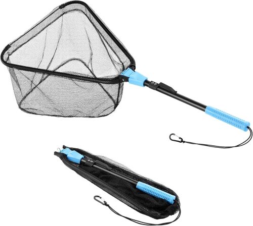Calamus Triangle Fishing Net, Foldable, Lightweight & Strong Landing Net - Lot 3411