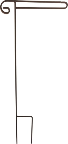 Greenleaf classics Premium Garden Flag Stand, Powder Coated, Weather Proof, for 12 x 18 inch Small Flags, Black - Lot 3362