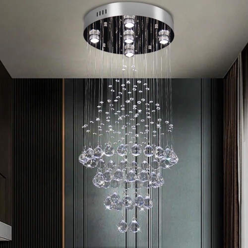 Finktonglan 39.4" High Chandeliers Crystal Chandelier - Lot 3881