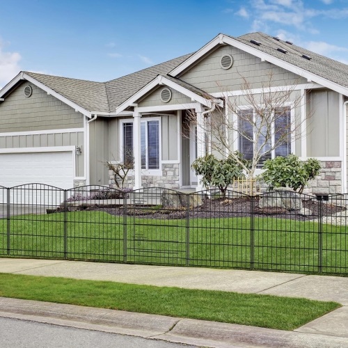 NJOPEXI Garden Fence 12 Panels - Lot 3528
