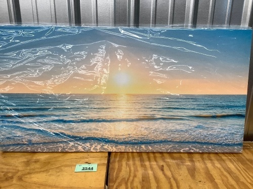 Ocean Wave Wall Art - Lot 3544ah