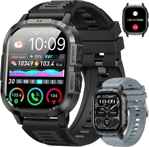 Smart Watch for Men Fitness Tracker - Lot 3708